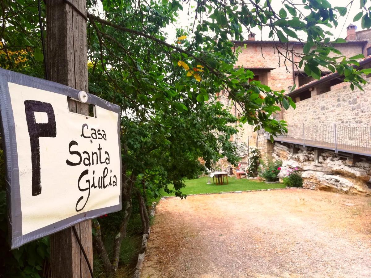 Appartamento Casa Santa Giulia Monteriggioni Esterno foto